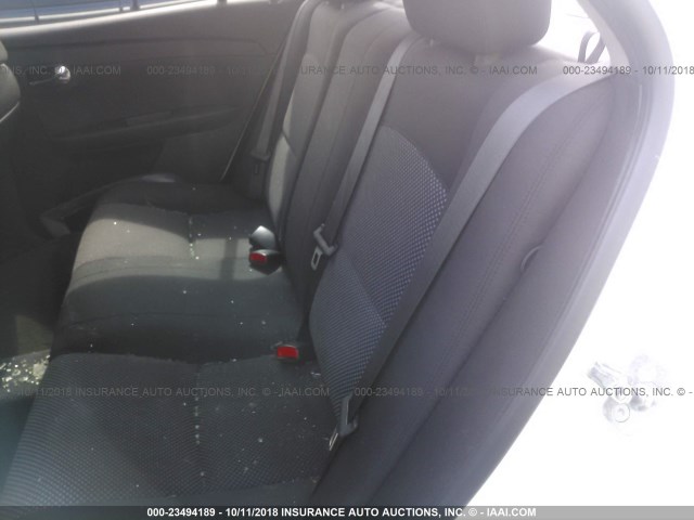 1G1ZC5EU2BF224337 - 2011 CHEVROLET MALIBU 1LT WHITE photo 8