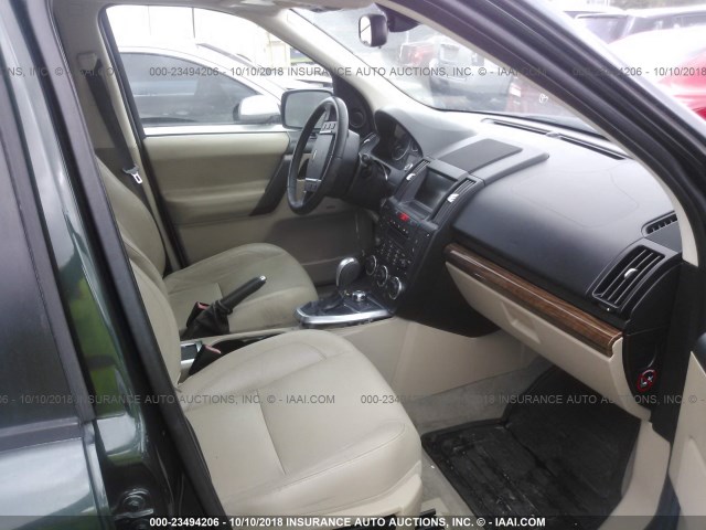 SALFT2BN5AH171487 - 2010 LAND ROVER LR2 HSE TECHNOLOGY GREEN photo 5