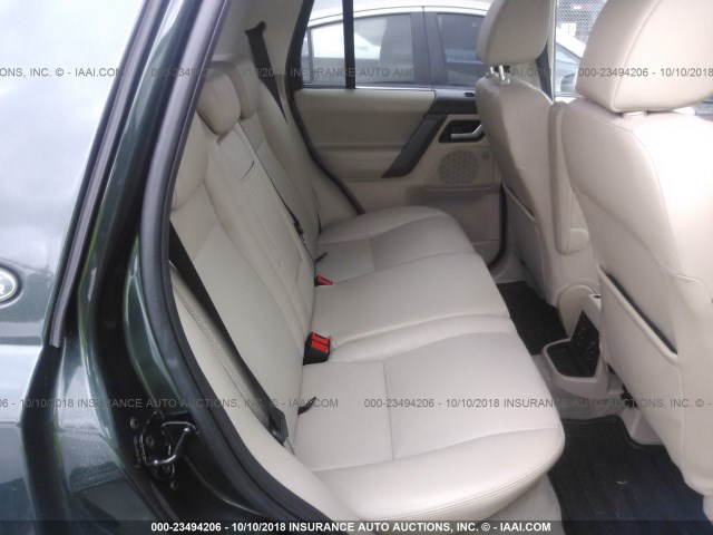 SALFT2BN5AH171487 - 2010 LAND ROVER LR2 HSE TECHNOLOGY GREEN photo 8