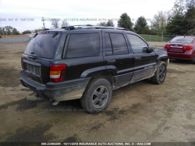 1J4GW48S64C201071 - 2004 JEEP GRAND CHEROKEE LAREDO/COLUMBIA/FREEDOM 黑色 照片 4