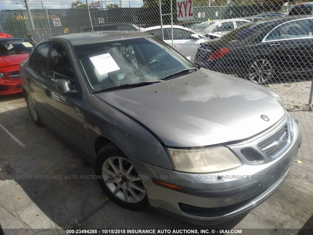 YS3FB49S041061244 - 2004 SAAB 9-3 LINEAR SILVER photo 1