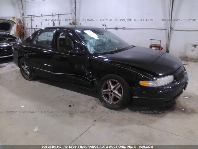2G4WB52K741226154 - 2004 BUICK REGAL LS BLACK photo 1