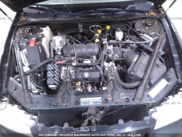 2G4WB52K741226154 - 2004 BUICK REGAL LS BLACK photo 10