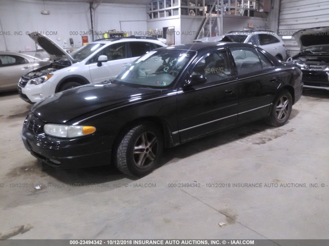 2G4WB52K741226154 - 2004 BUICK REGAL LS BLACK photo 2