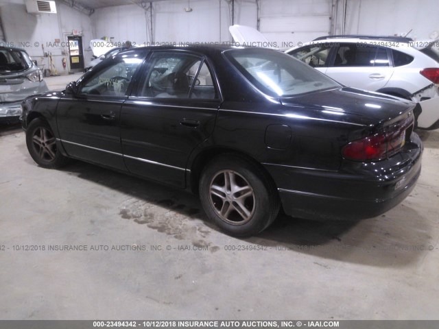 2G4WB52K741226154 - 2004 BUICK REGAL LS BLACK photo 3