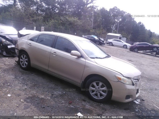 4T1BF3EK9BU627192 - 2011 TOYOTA CAMRY SE/LE/XLE GOLD photo 1