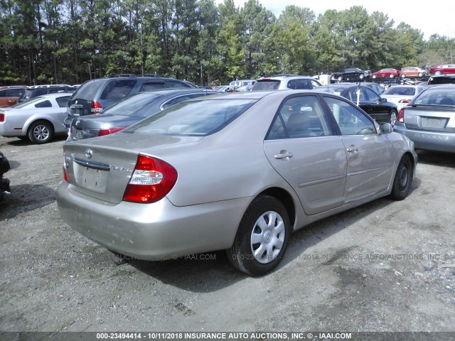 JTDBE32K730234182 - 2003 TOYOTA CAMRY LE/XLE 棕色 照片 4