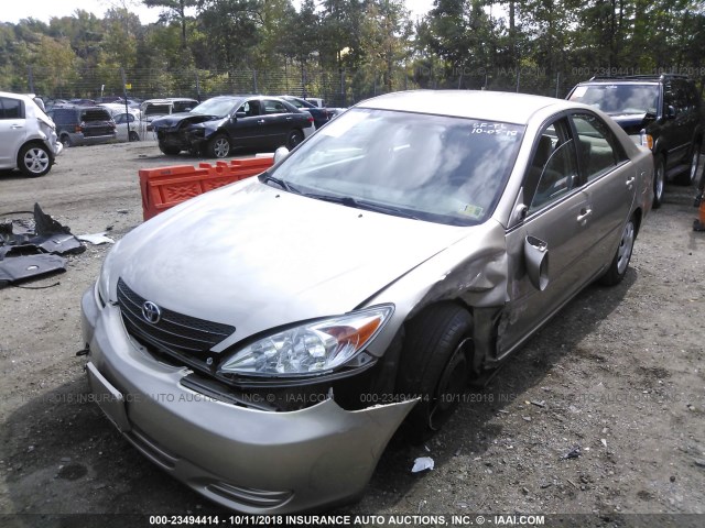JTDBE32K730234182 - 2003 TOYOTA CAMRY LE/XLE 棕色 照片 6
