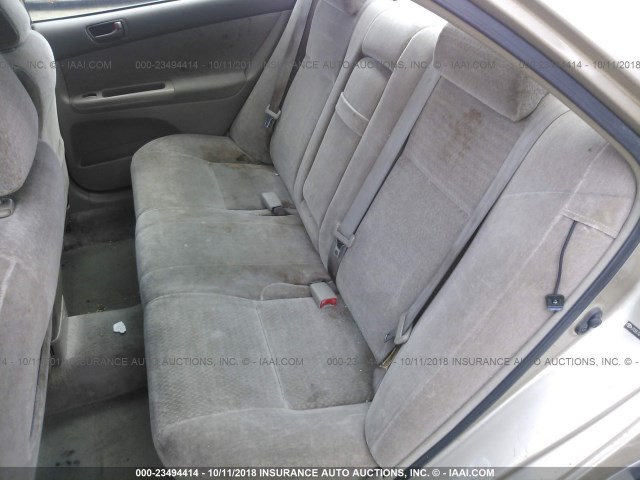 JTDBE32K730234182 - 2003 TOYOTA CAMRY LE/XLE 棕色 照片 8
