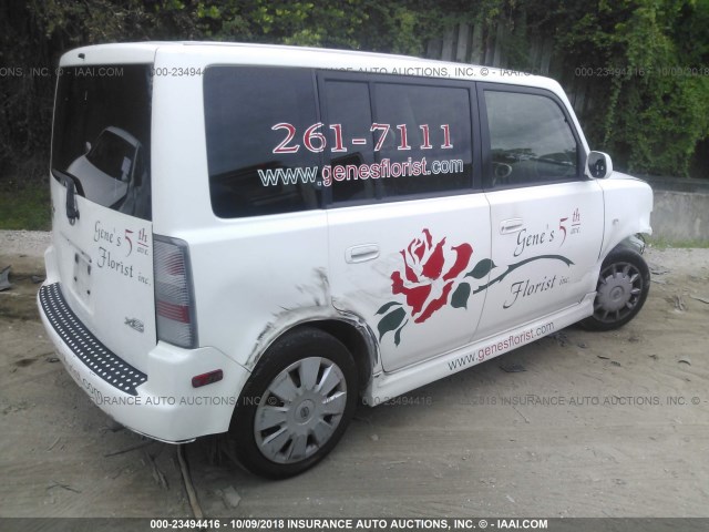 JTLKT324364077808 - 2006 TOYOTA SCION XB Ağ foto 4