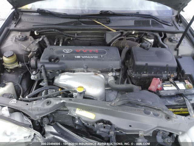 4T1BE32K33U736031 - 2003 TOYOTA CAMRY LE/XLE/SE Pewter photo 10