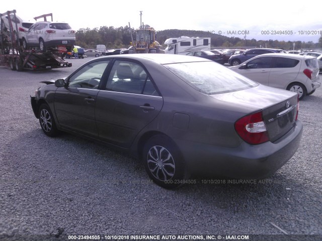 4T1BE32K33U736031 - 2003 TOYOTA CAMRY LE/XLE/SE Pewter photo 3
