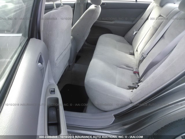 4T1BE32K33U736031 - 2003 TOYOTA CAMRY LE/XLE/SE Pewter photo 8