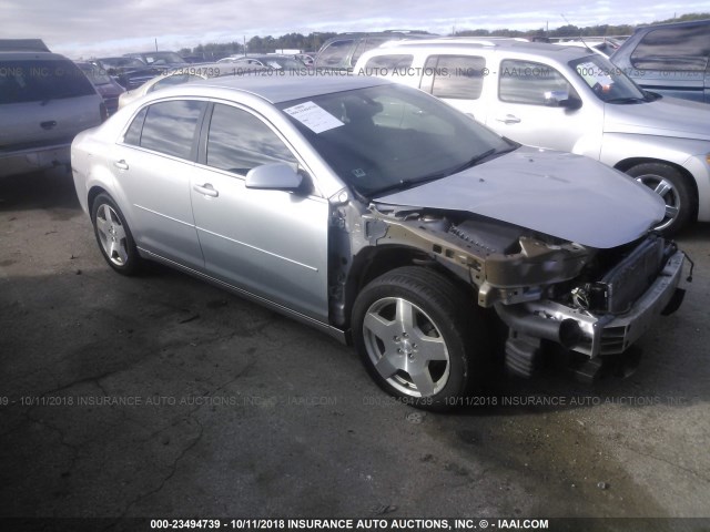 1G1ZJ57789F137615 - 2009 CHEVROLET MALIBU 2LT SILVER photo 1