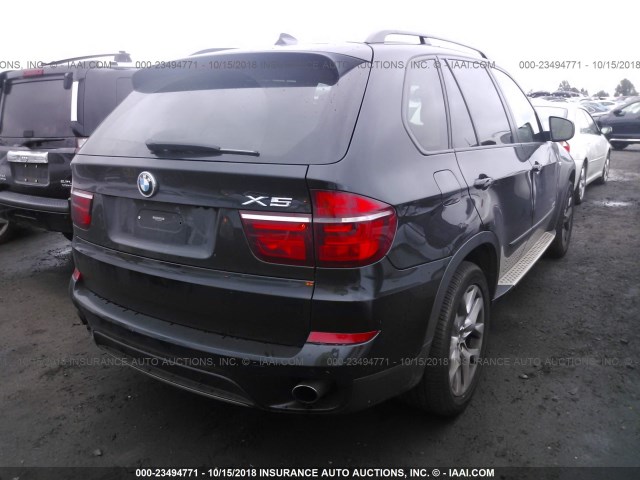 5UXZV4C5XCL763216 - 2012 BMW X5 XDRIVE35I Qara foto 4