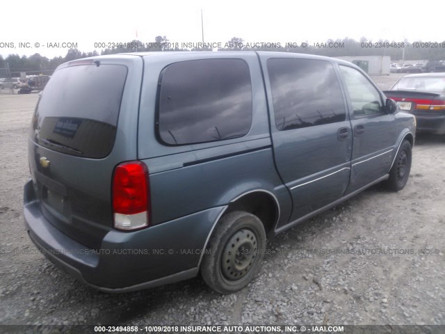 1GNDV23157D118123 - 2007 CHEVROLET UPLANDER LS მწვანე ფოტო 4