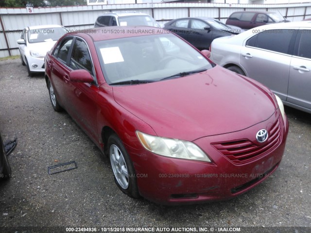4T4BE46K78R034761 - 2008 TOYOTA CAMRY CE/LE/XLE/SE RED photo 1