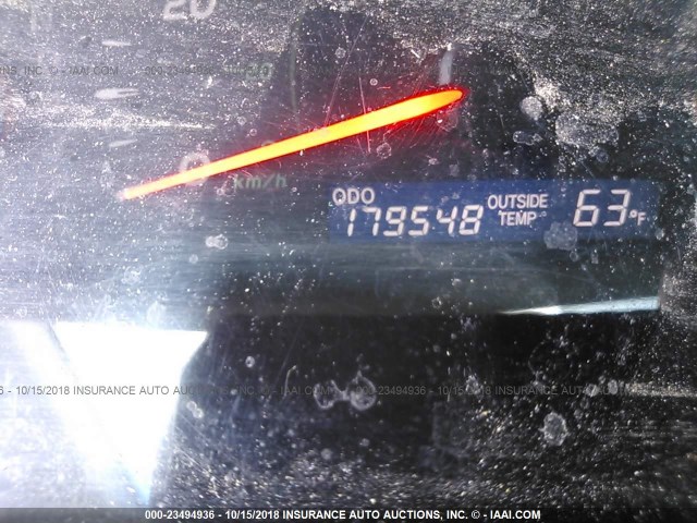 4T4BE46K78R034761 - 2008 TOYOTA CAMRY CE/LE/XLE/SE RED photo 7