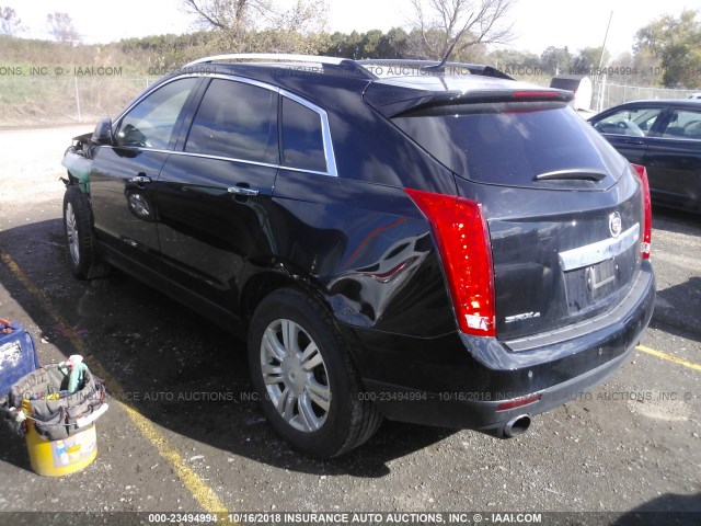 3GYFNDEY8BS621333 - 2011 CADILLAC SRX LUXURY COLLECTION BLACK photo 3