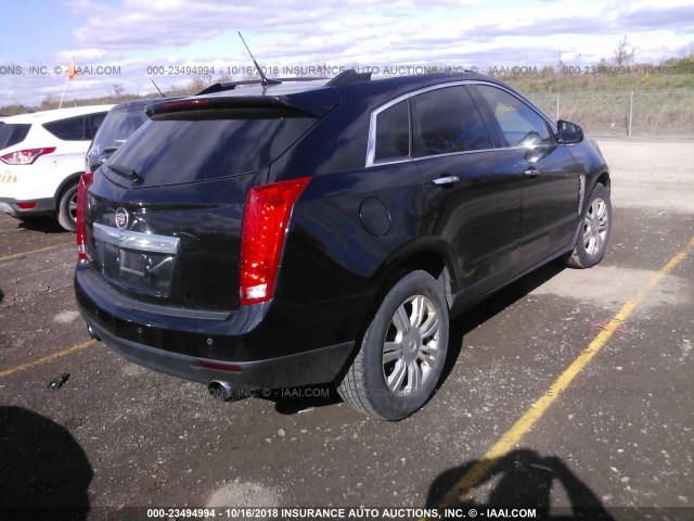 3GYFNDEY8BS621333 - 2011 CADILLAC SRX LUXURY COLLECTION BLACK photo 4