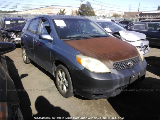 2T1KR32E53C143187 - 2003 TOYOTA COROLLA MATRIX XR BLUE photo 1