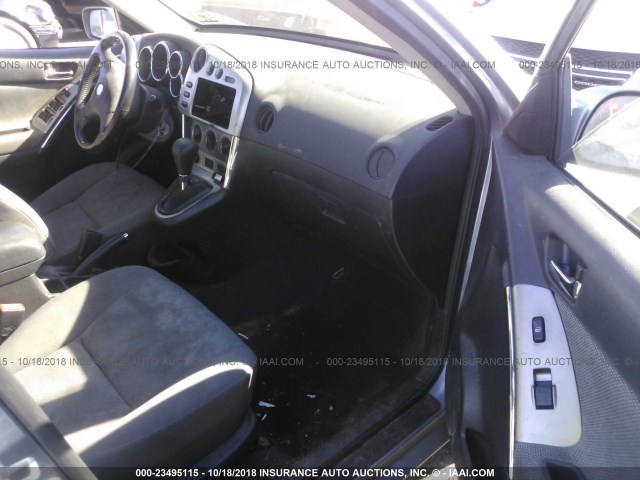 2T1KR32E53C143187 - 2003 TOYOTA COROLLA MATRIX XR BLUE photo 5