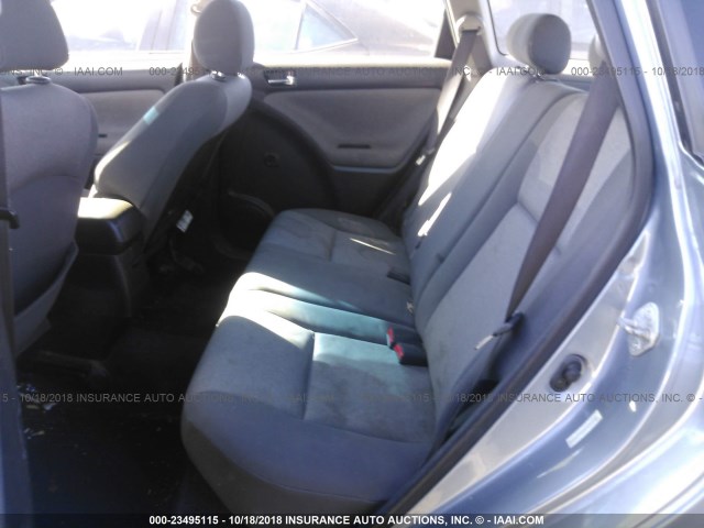 2T1KR32E53C143187 - 2003 TOYOTA COROLLA MATRIX XR BLUE photo 8