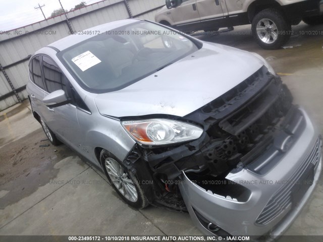 1FADP5CU9DL516778 - 2013 FORD C-MAX PREMIUM SILVER photo 1