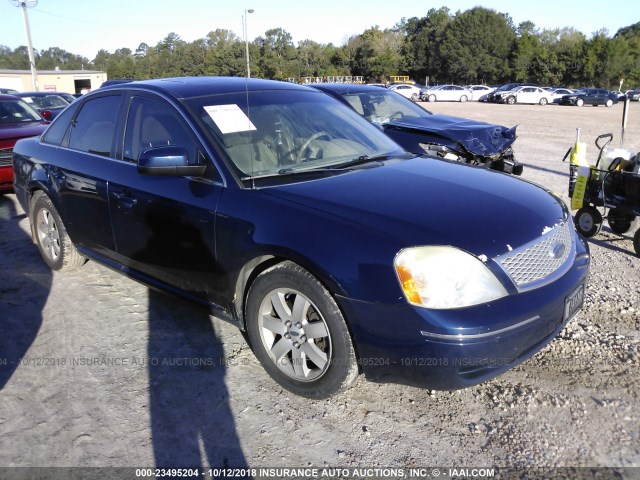 1FAHP24127G115901 - 2007 FORD FIVE HUNDRED SEL Dark Blue photo 1