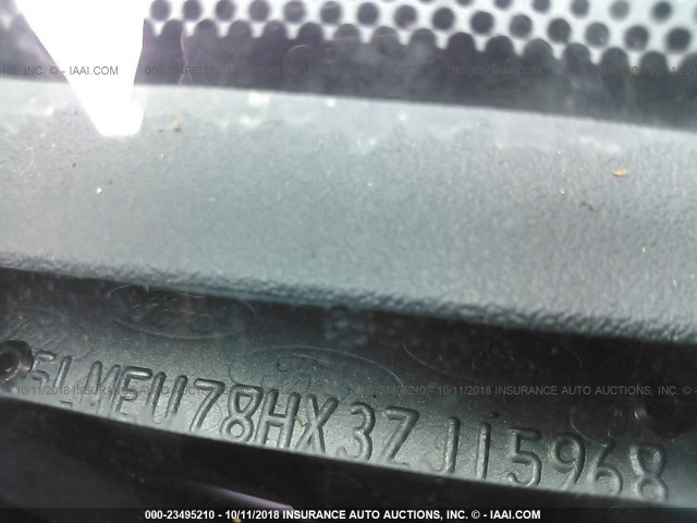 5LMEU78HX3ZJ15968 - 2003 LINCOLN AVIATOR 米色 照片 9