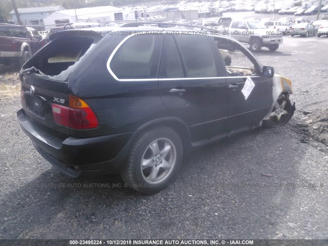 WBAFB33571LH20795 - 2001 BMW X5 4.4I BLACK photo 4