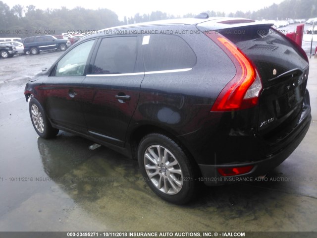 YV4992DZ4A2106519 - 2010 VOLVO XC60 T6 BLACK photo 3