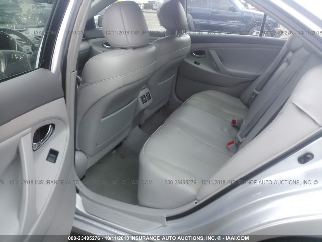 4T1BB46KX9U084445 - 2009 TOYOTA CAMRY HYBRID SILVER photo 8