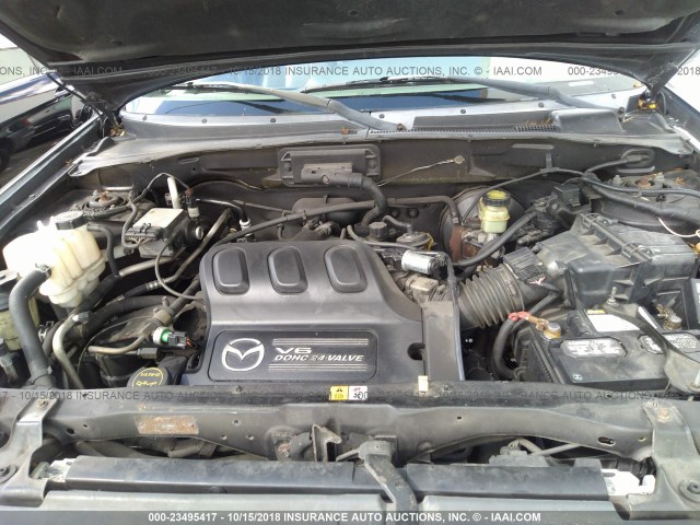 4F2YU09142KM24341 - 2002 MAZDA TRIBUTE LX/ES 黑色 照片 10