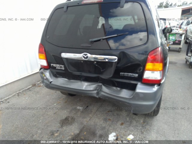 4F2YU09142KM24341 - 2002 MAZDA TRIBUTE LX/ES 黑色 照片 6