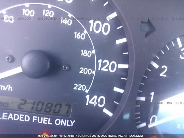 JT2BG22K1V0020725 - 1997 TOYOTA CAMRY LE/XLE BLUE photo 7