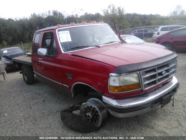 1FTHX26F7VEC08408 - 1997 FORD F250 RED photo 1