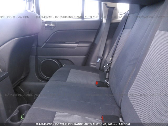 1C4NJDEB4DD248965 - 2013 JEEP COMPASS LATITUDE 浅蓝色 照片 8