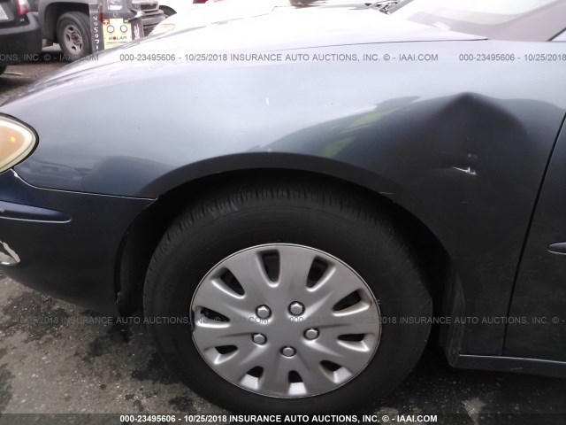 2G4WE587661173847 - 2006 BUICK LACROSSE CXS BLUE photo 6