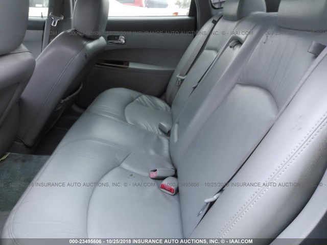 2G4WE587661173847 - 2006 BUICK LACROSSE CXS BLUE photo 8