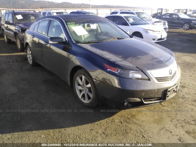 19UUA8F51EA001421 - 2014 ACURA TL TECH GRAY photo 1