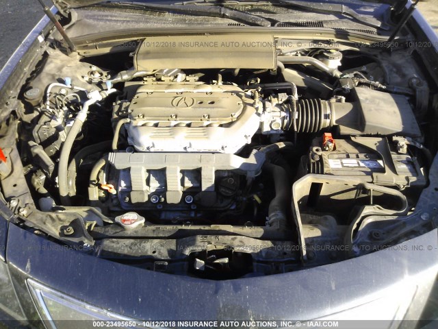 19UUA8F51EA001421 - 2014 ACURA TL TECH GRAY photo 10