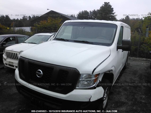 1N6BF0KM5FN800714 - 2015 NISSAN NV 1500/2500 WHITE photo 2