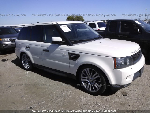 SALSK2D44AA254505 - 2010 LAND ROVER RANGE ROVER SPORT LUX WHITE photo 1