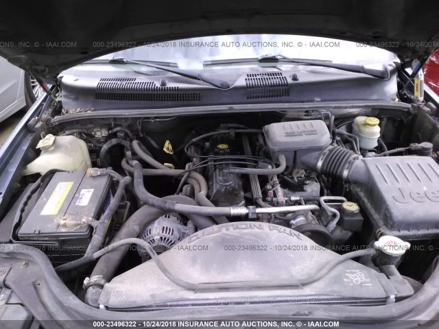 1J4GW48S94C248854 - 2004 JEEP GRAND CHEROKEE LAREDO/COLUMBIA/FREEDOM 蓝色 照片 10