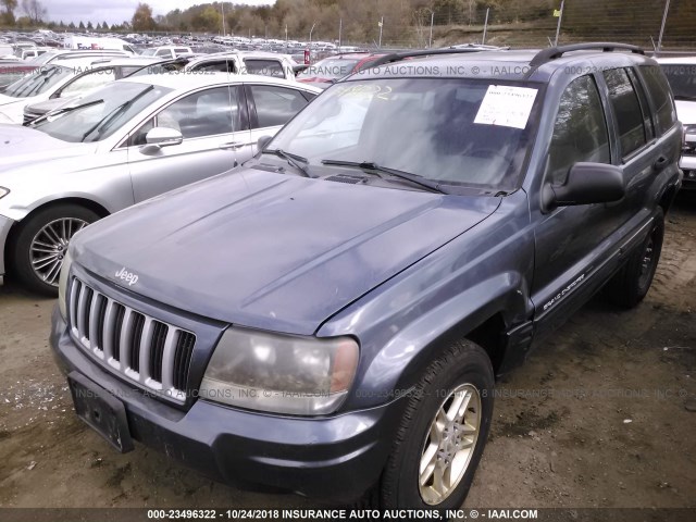 1J4GW48S94C248854 - 2004 JEEP GRAND CHEROKEE LAREDO/COLUMBIA/FREEDOM 蓝色 照片 2