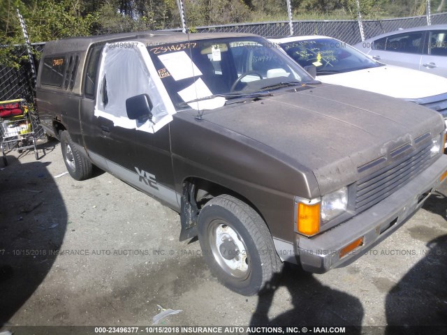 1N6ND16S1HC372060 - 1987 NISSAN D21 KING CAB Champagne photo 1