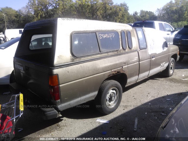 1N6ND16S1HC372060 - 1987 NISSAN D21 KING CAB Champagne photo 4