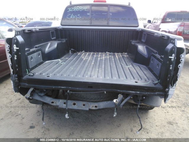 5TEJU62N78Z560145 - 2008 TOYOTA TACOMA DOUBLE CAB PRERUNNER SILVER photo 6