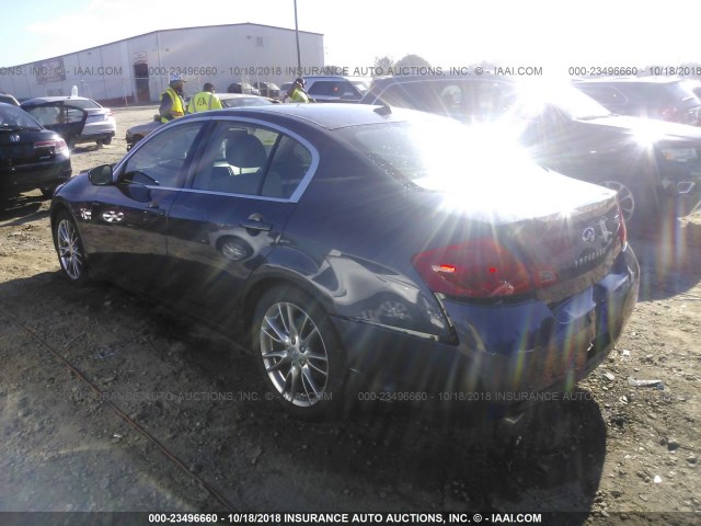 JNKCV61E69M307088 - 2009 INFINITI G37 JOURNEY/SPORT GRAY photo 3